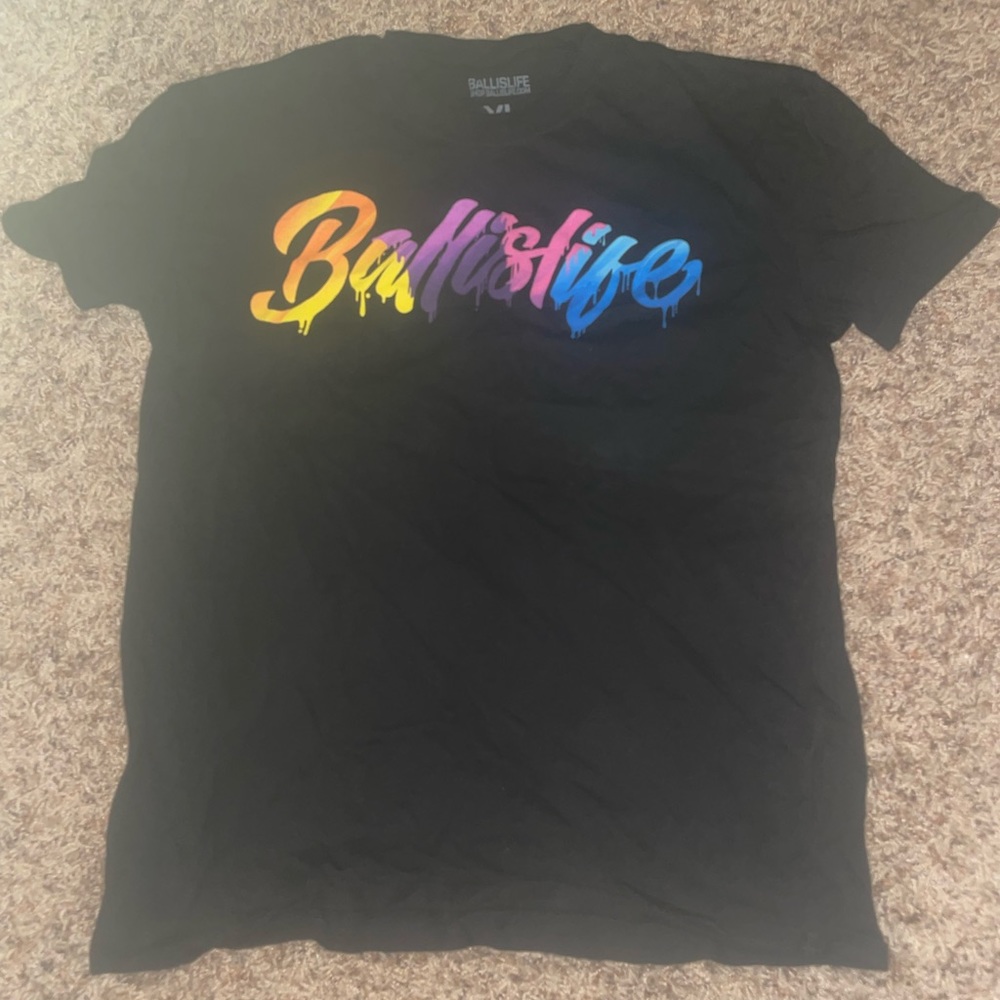 Ballislife Multicolor Athletic Tee